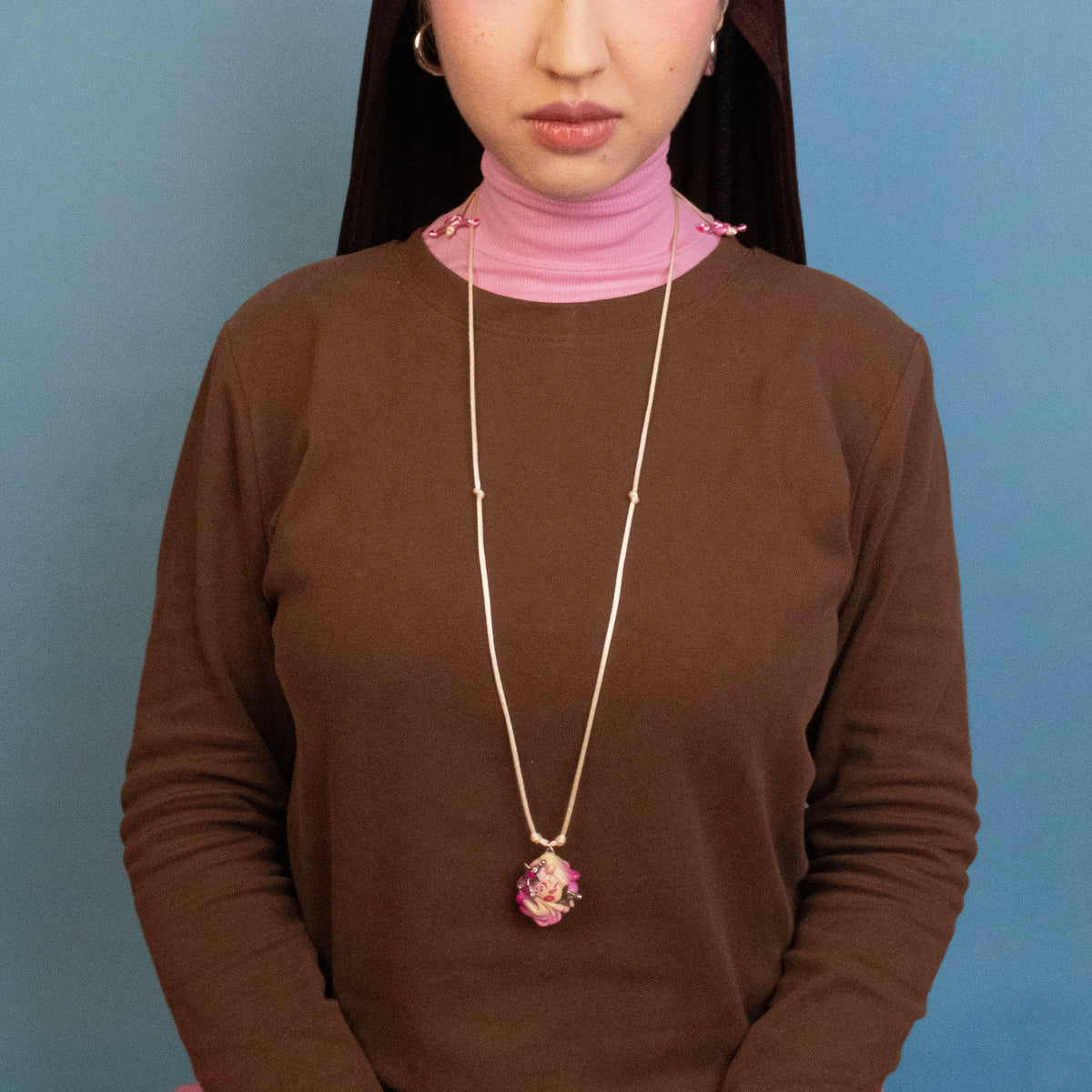 Solenne Candied Platina Necklace