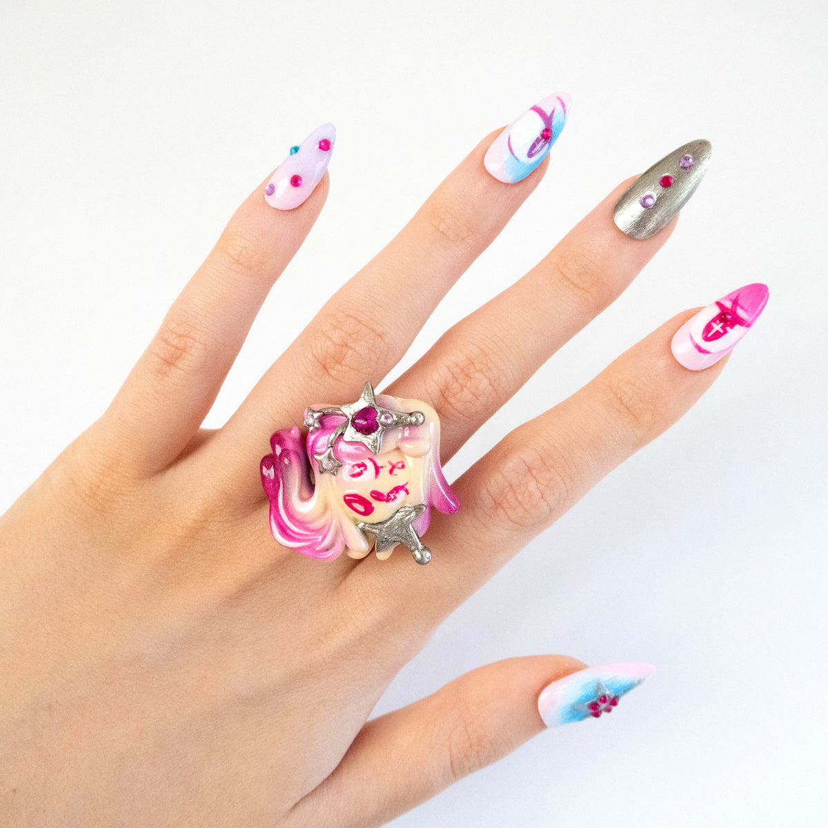 Solenne Candied Platina Ring