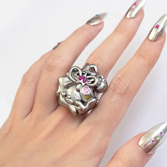 Thalia Platina Ring