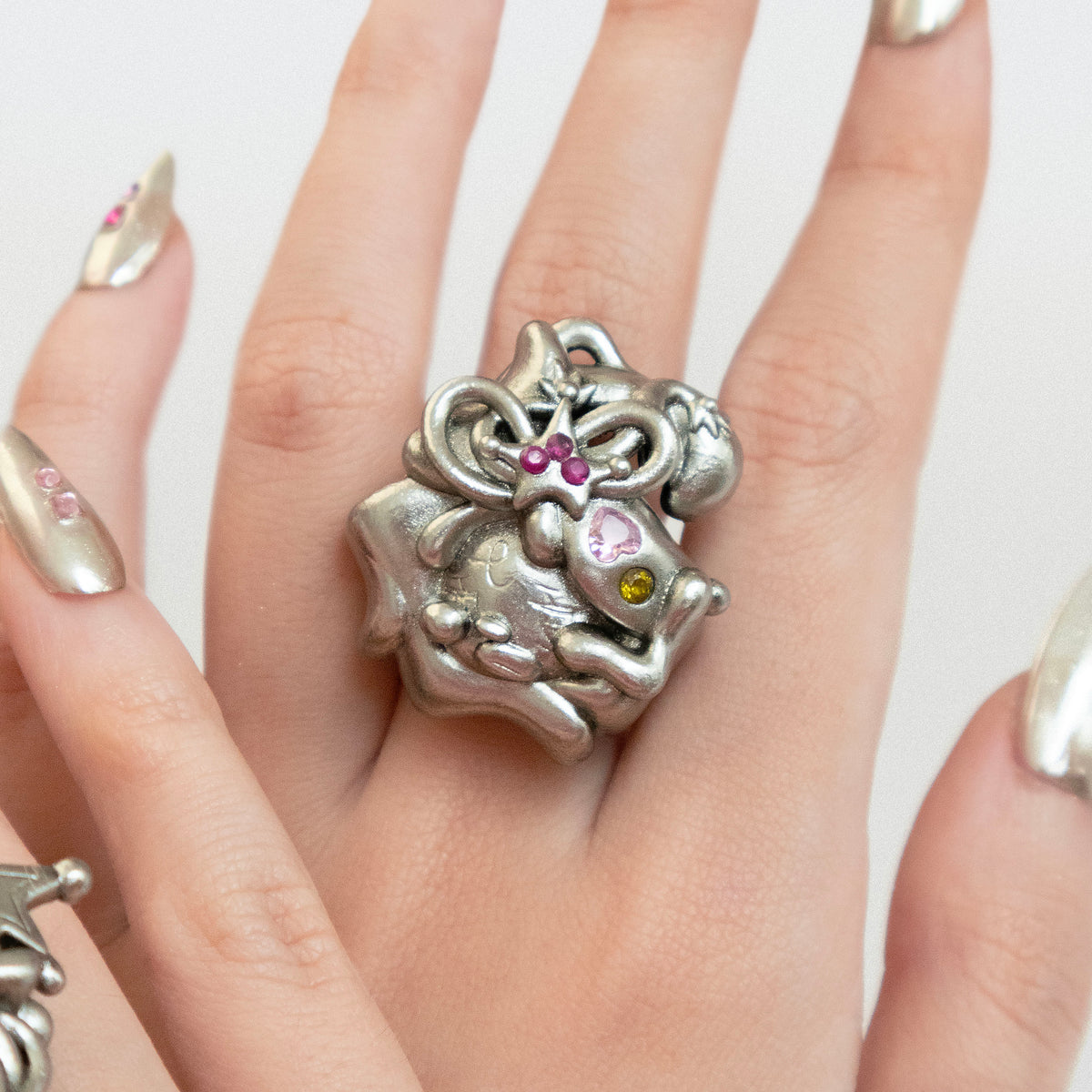 Thalia Platina Ring