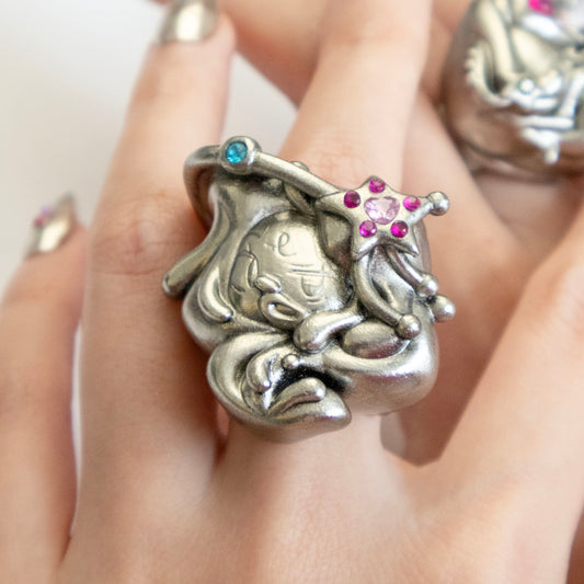 Elias Platina Ring