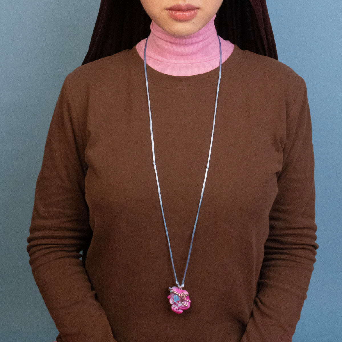 Elias Candied Platina Necklace