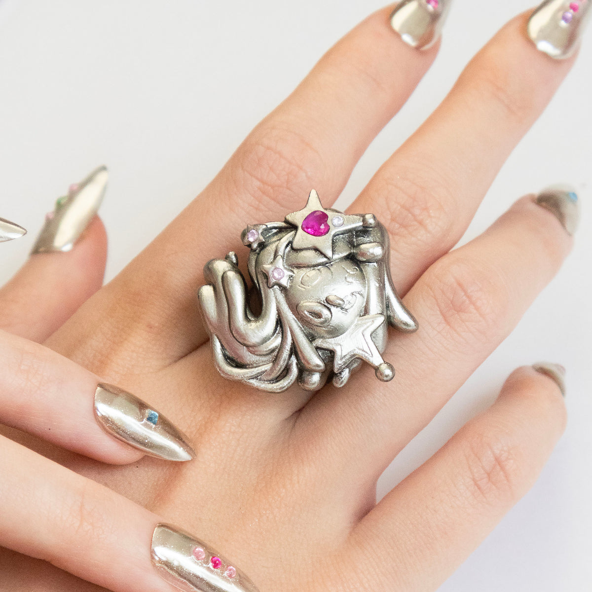Solenne Platina Ring