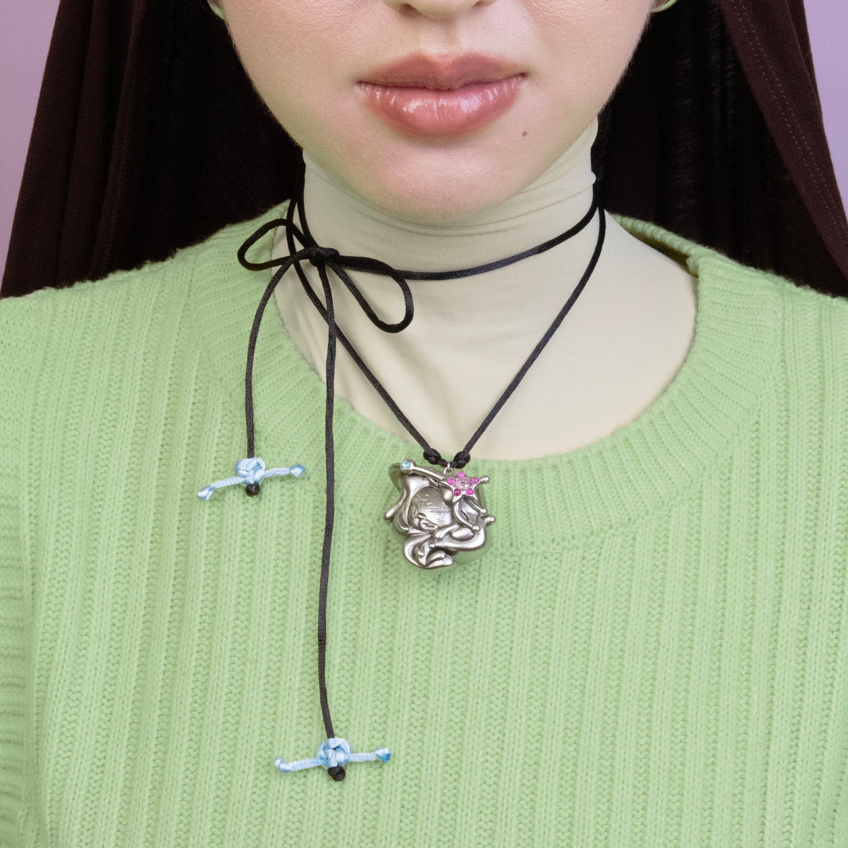 Elias Platina Necklace
