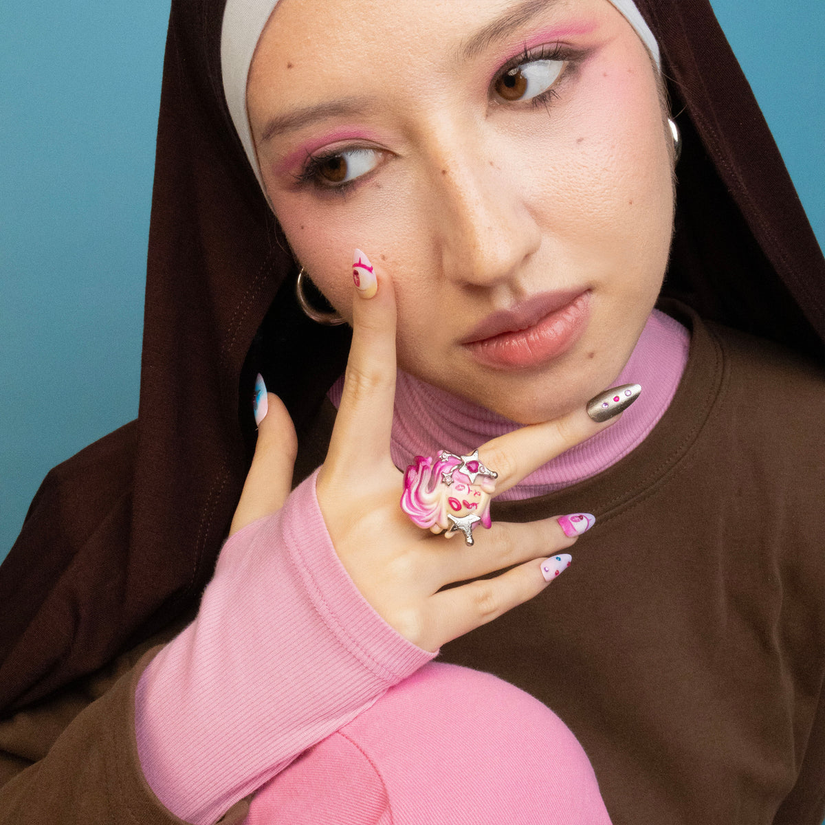 Solenne Candied Platina Ring