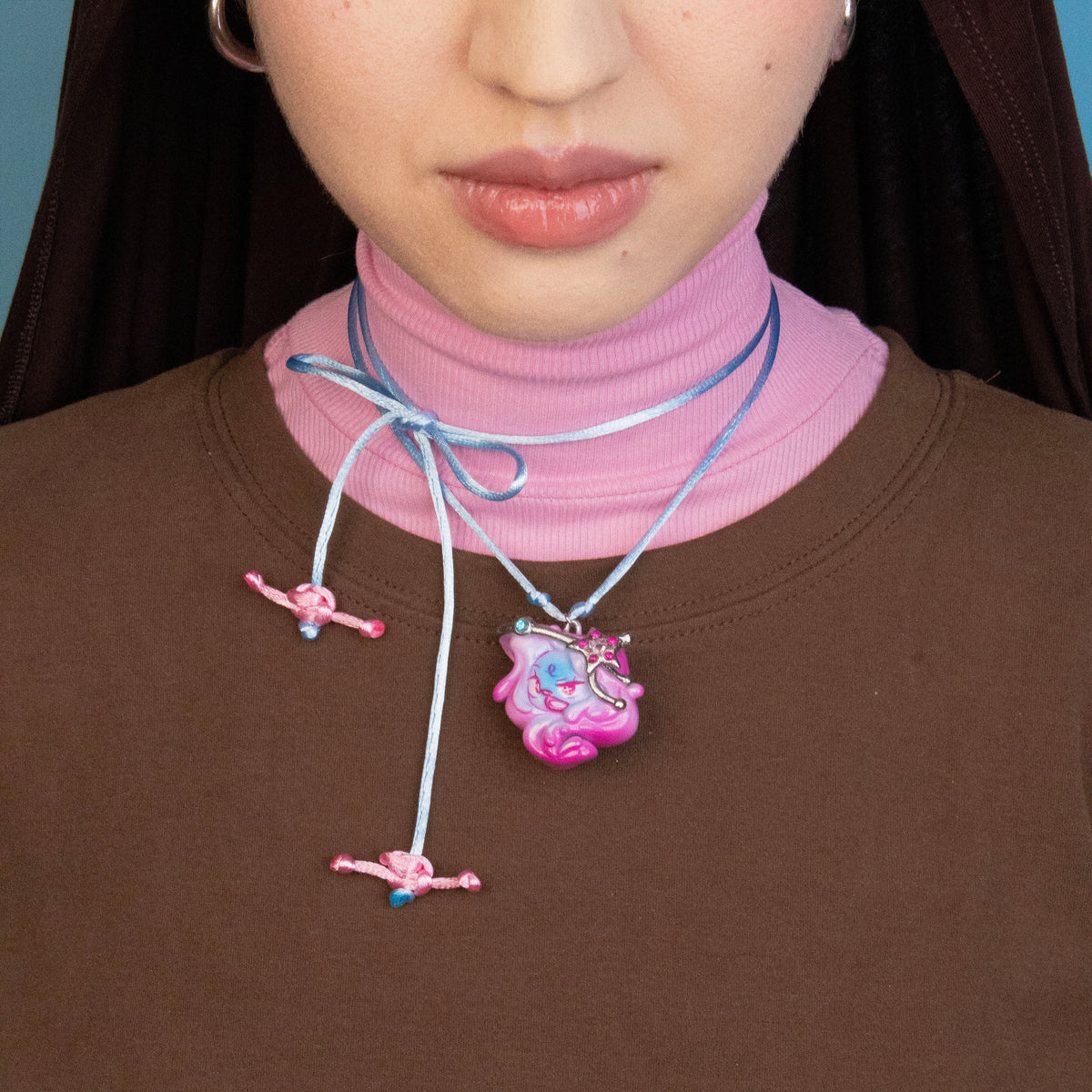 Elias Candied Platina Necklace