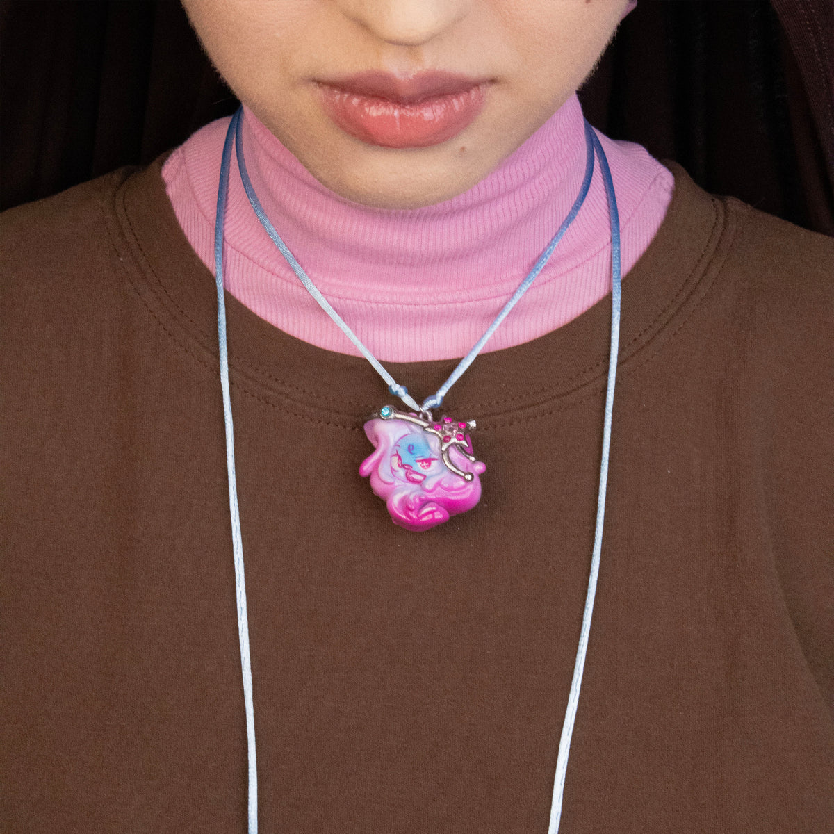 Elias Candied Platina Necklace