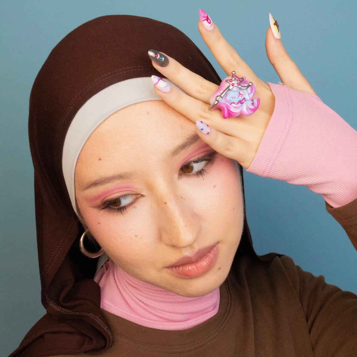 Elias Candied Platina Ring