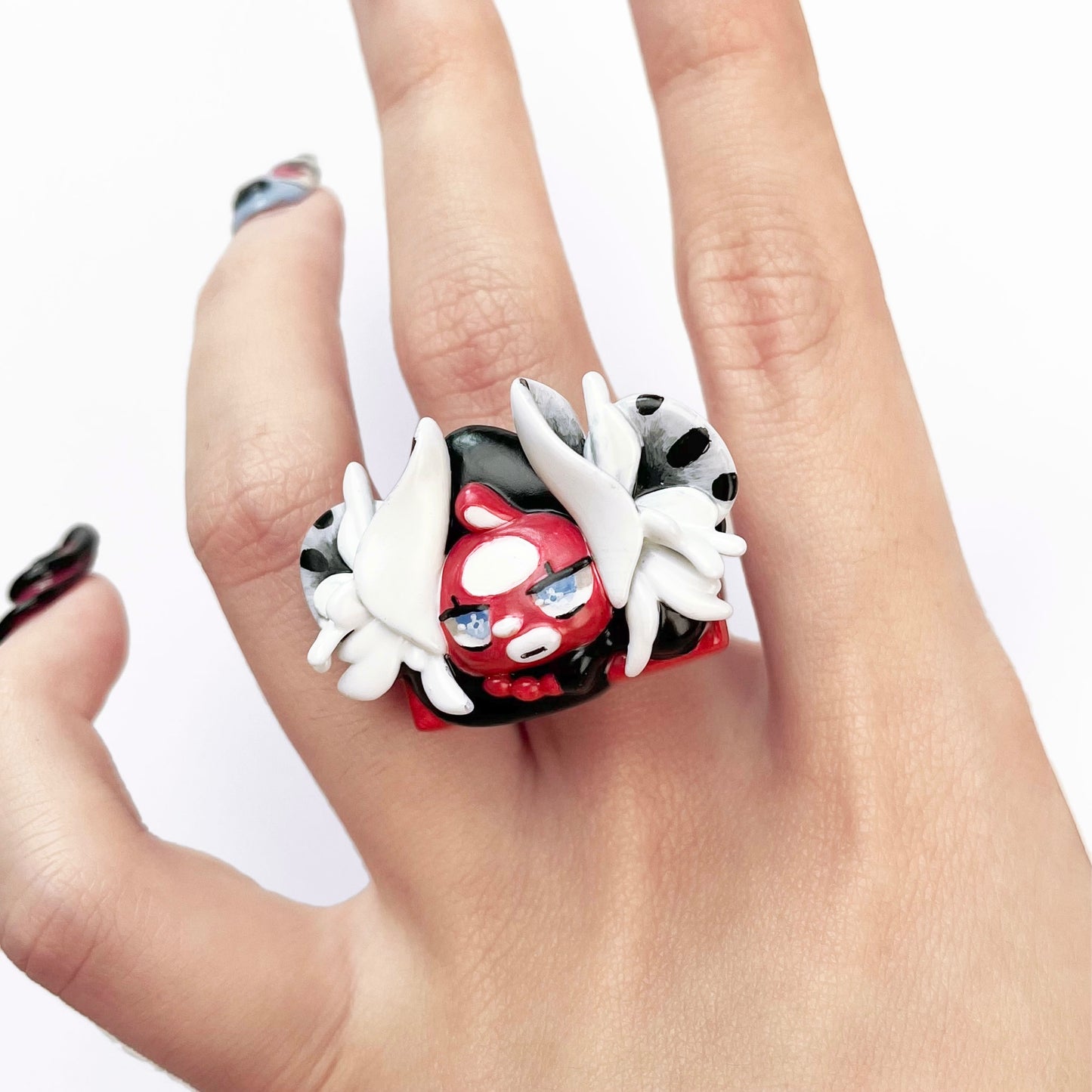 Mini Necrofloria Yumi Ring