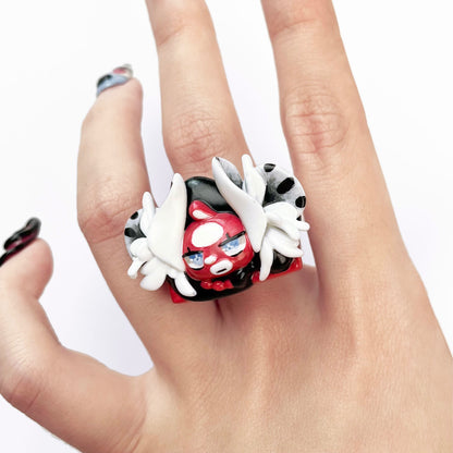Mini Necrofloria Yumi Ring
