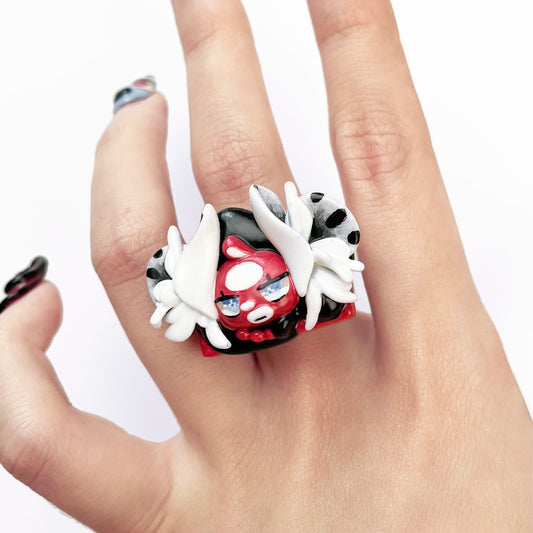 Mini Necrofloria Yumi Ring