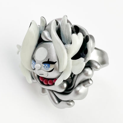 (Made-to-Order) Silver Necrofloria Yumi Ring