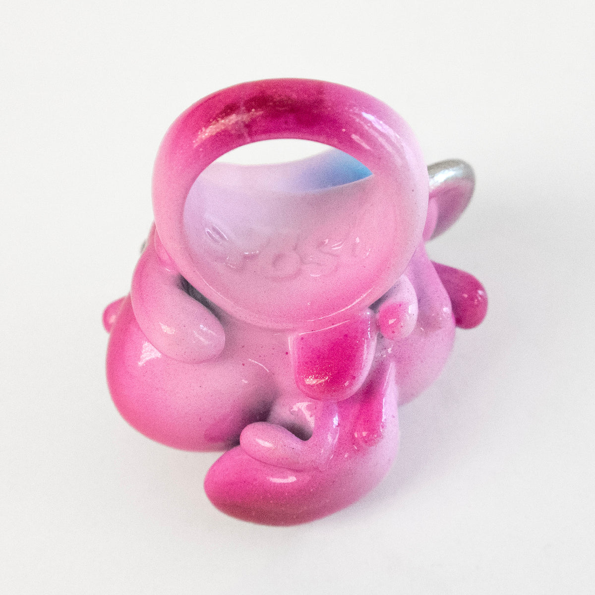 Elias Candied Platina Ring