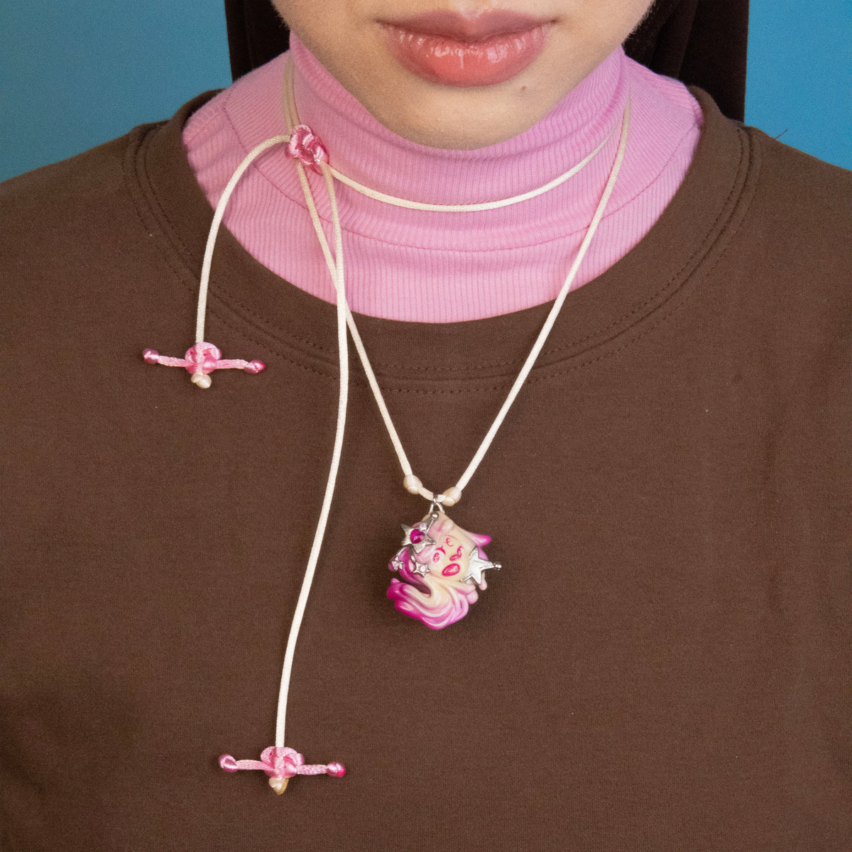 Solenne Candied Platina Necklace