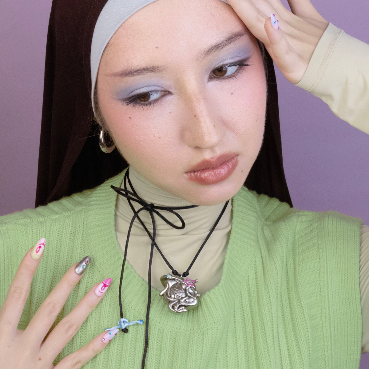 Elias Platina Necklace