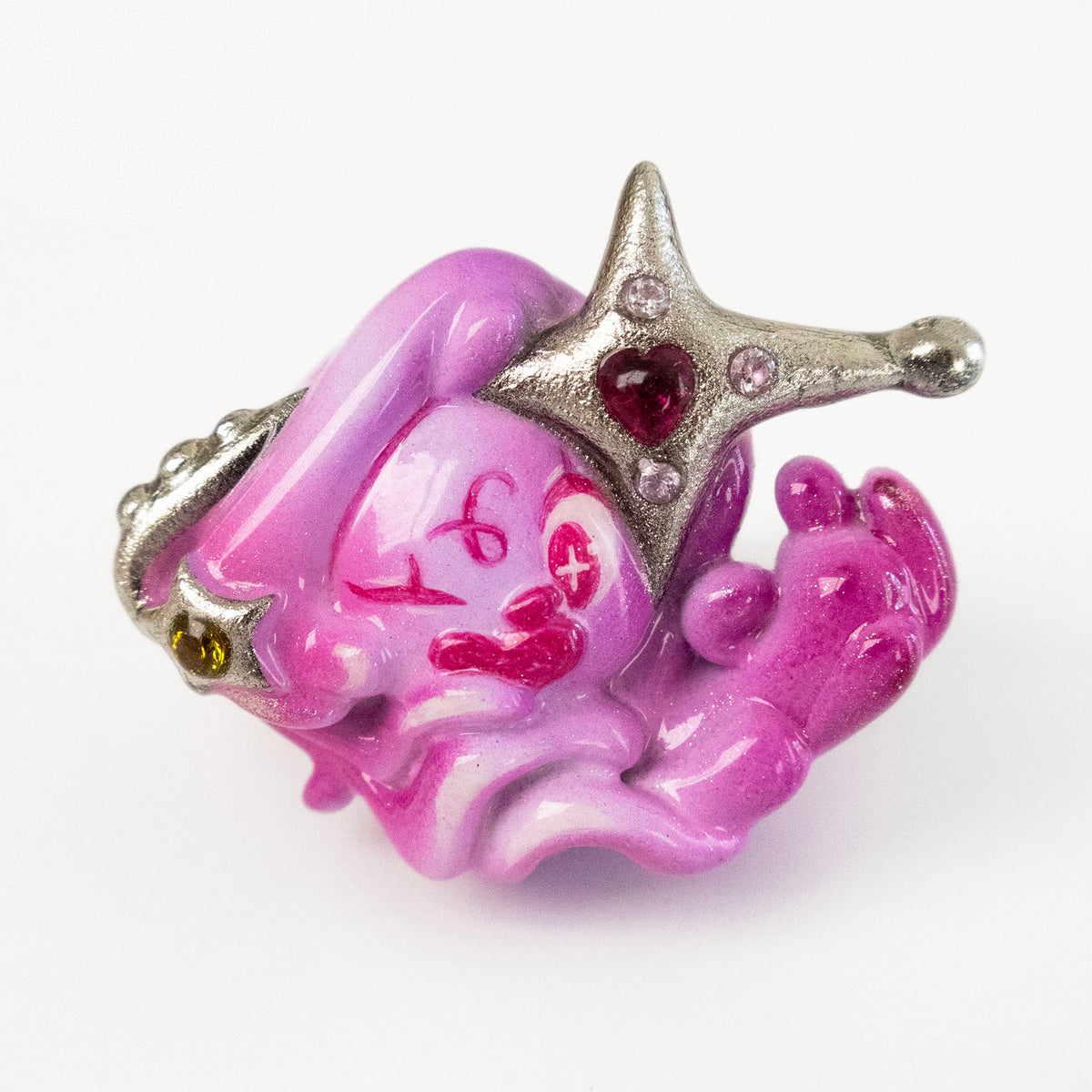 Isolde Candied Platina Ring