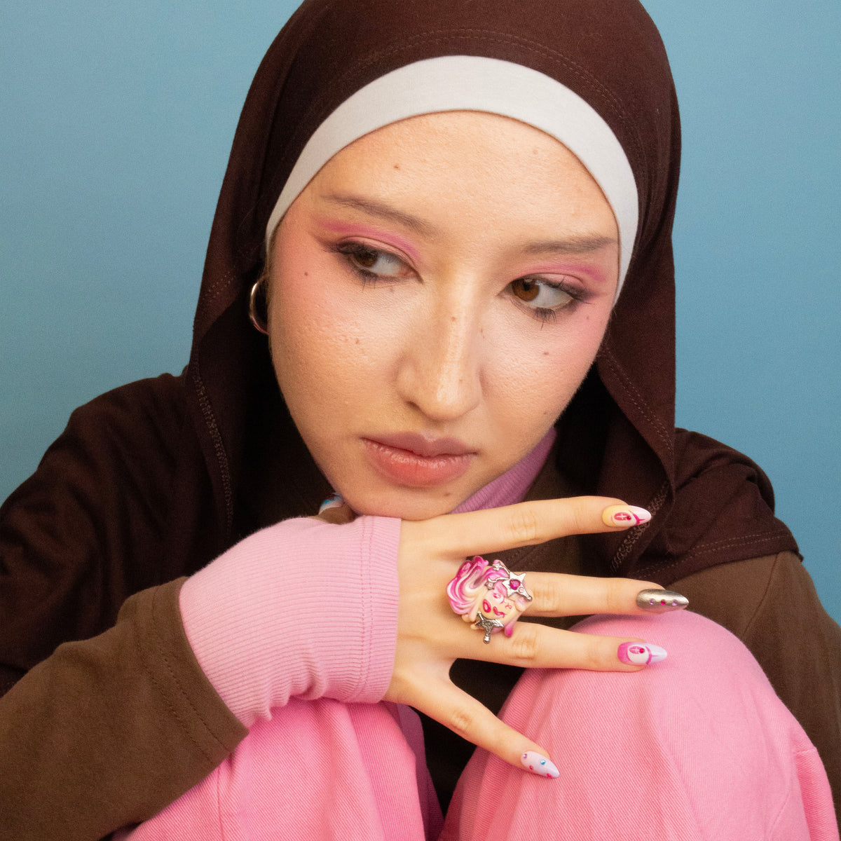 Solenne Candied Platina Ring