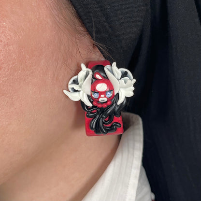 Necrofloria Yumi Single Earring