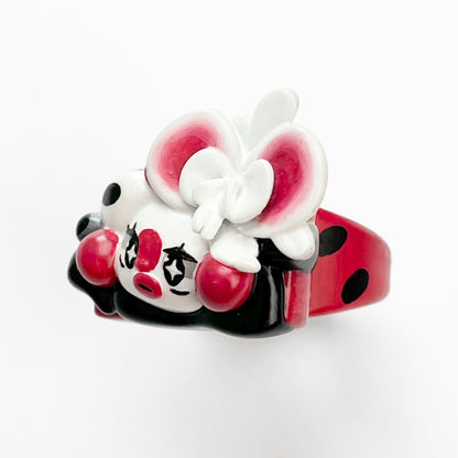 Mini Necrofloria Suki Ring