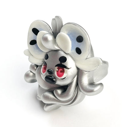 (Made-to-Order) Silver Necrofloria Hana Ring