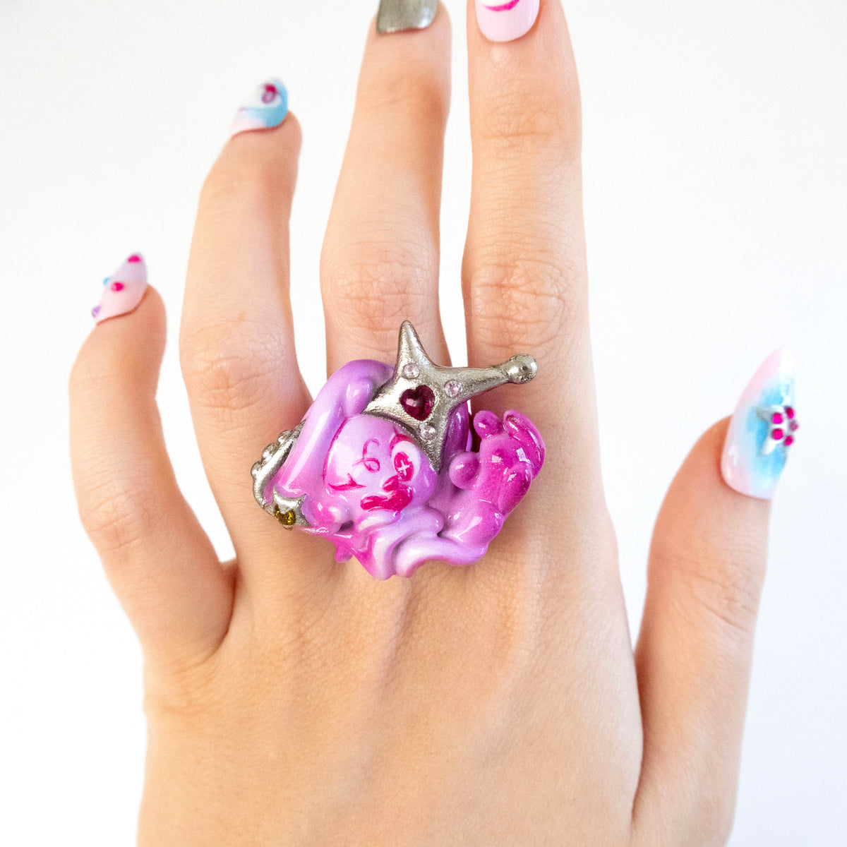 Isolde Candied Platina Ring