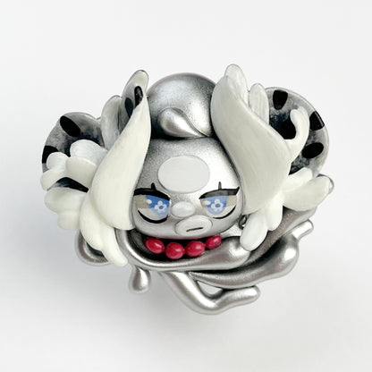 (Made-to-Order) Silver Necrofloria Yumi Ring