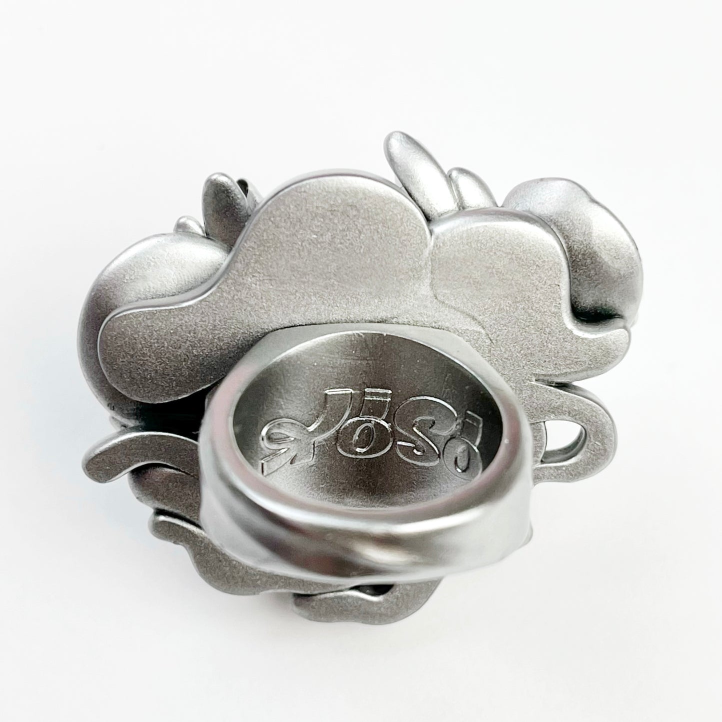 (Made-to-Order) Silver Necrofloria Yumi Ring