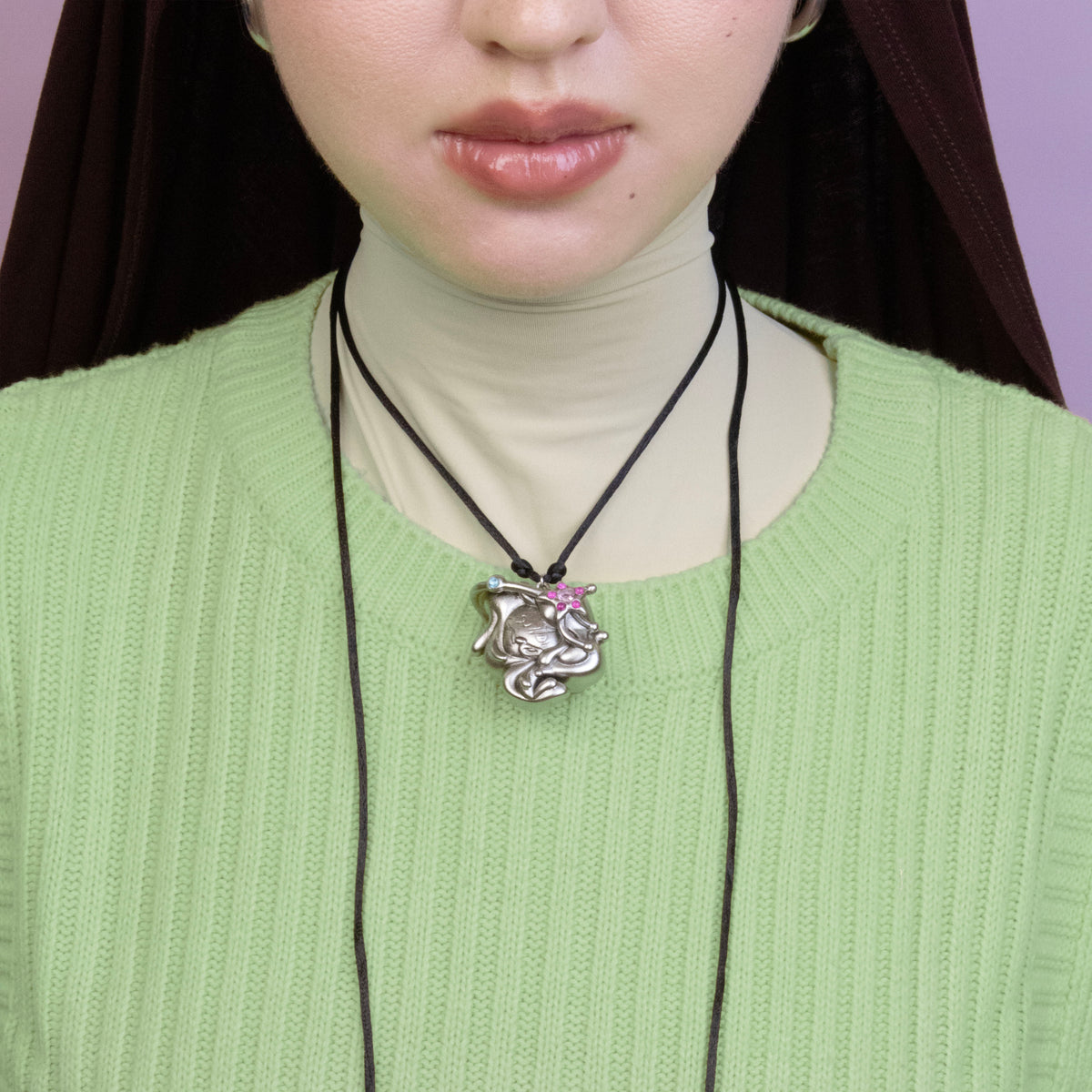 Elias Platina Necklace