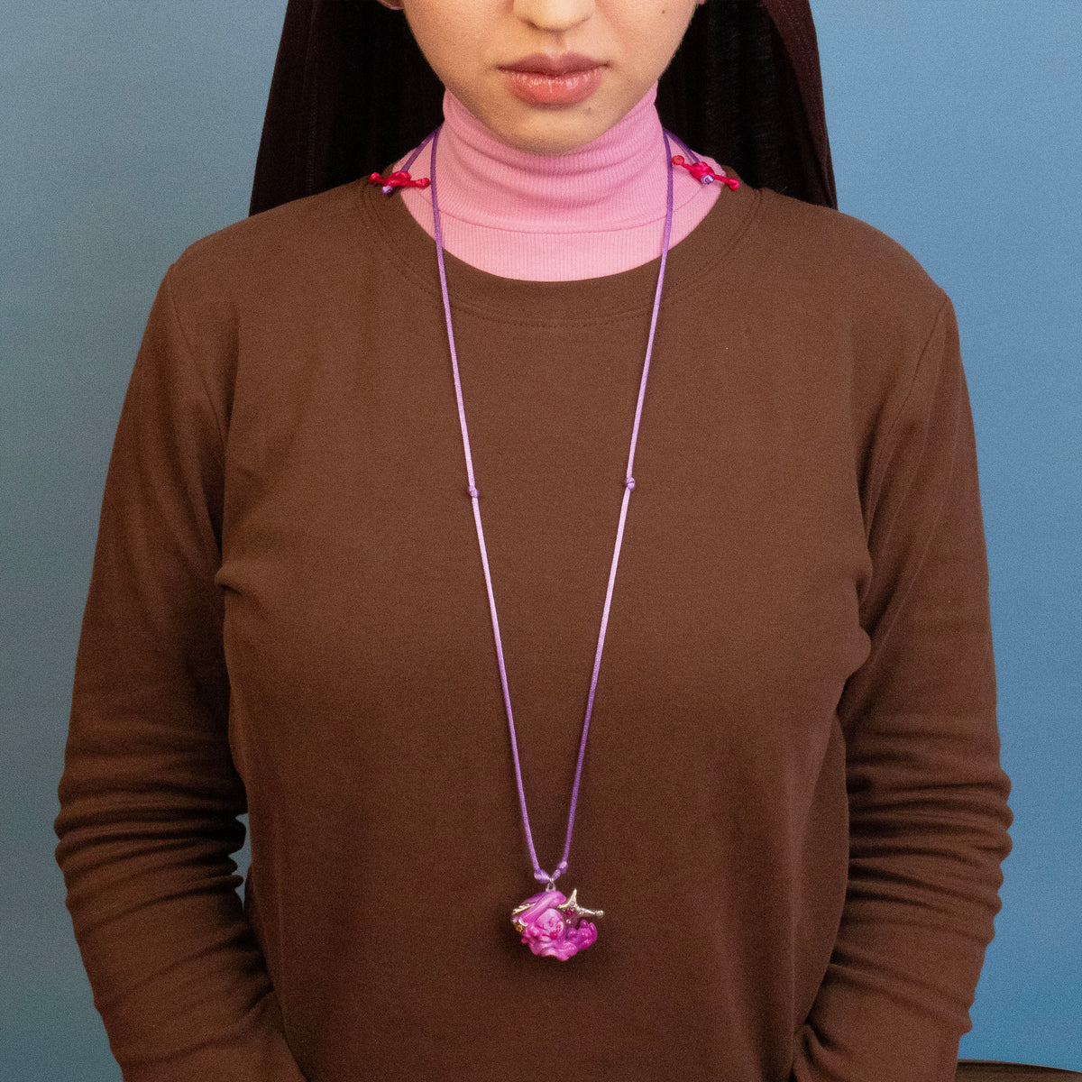 Isolde Candied Platina Necklace