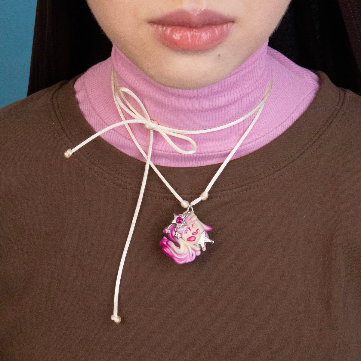 Solenne Candied Platina Necklace