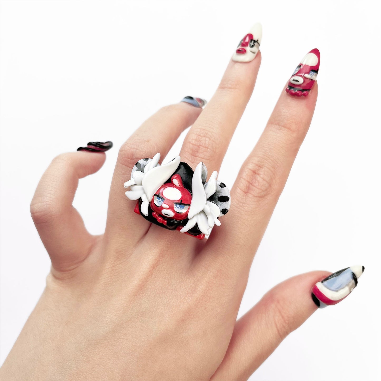 Mini Necrofloria Yumi Ring