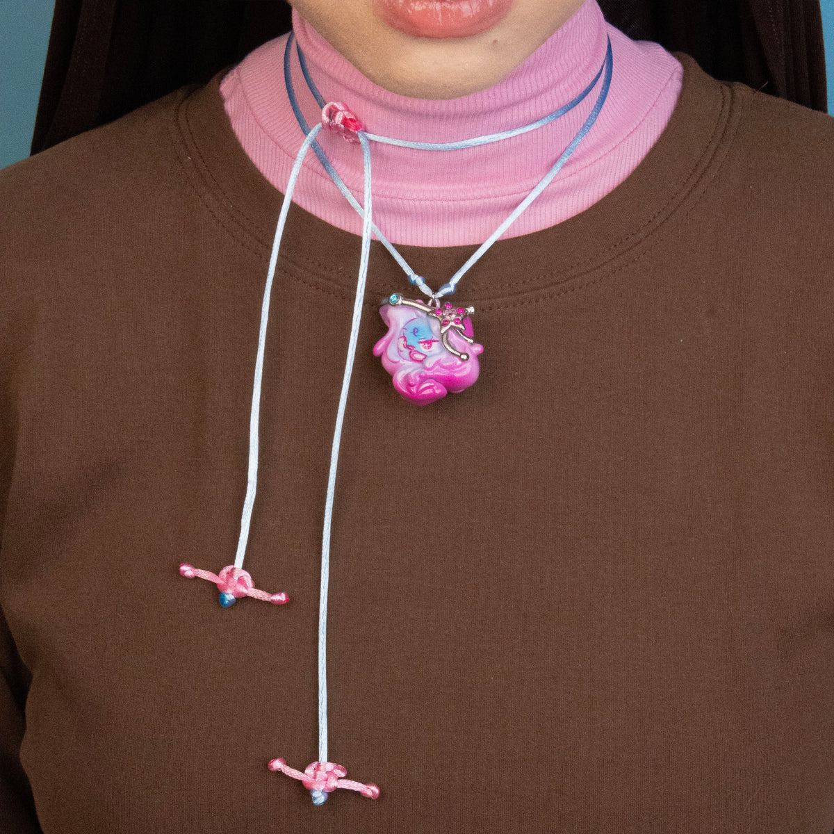 Elias Candied Platina Necklace
